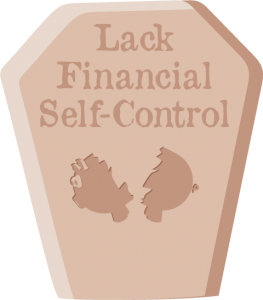 Grave Stone - Lack Financial Self-Control